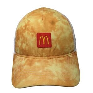 McDonald's Strapback Trucker Hat Multicolor One Size Adjustable Mesh Back IMS